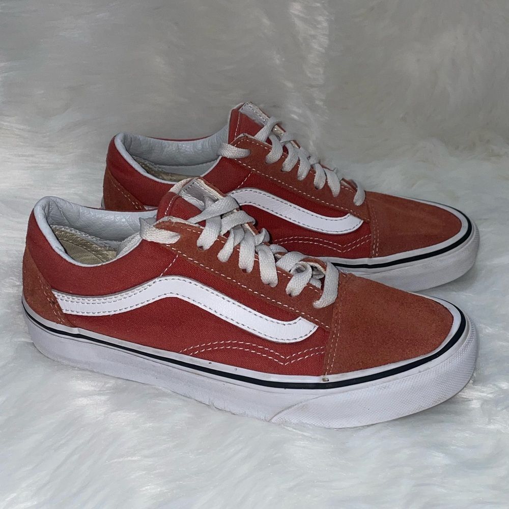 Vans Old Skool Color Theory Burnt Ochre Skate Shoes size 5.5 - Picture 2 of 12